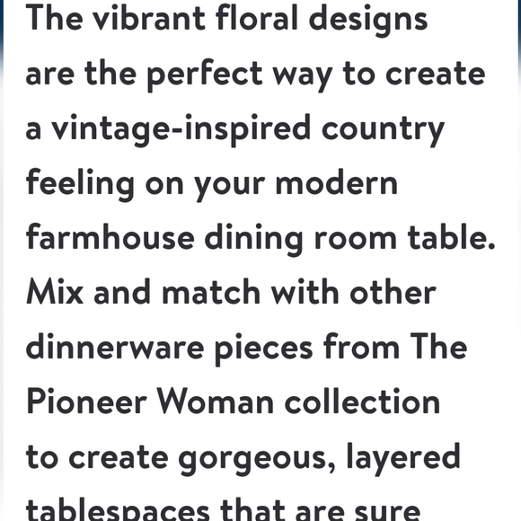 ❤️ New Pioneer Woman Sweet Rose Nesting Bowls Set - Picture 2 of 8